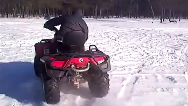 Зимние покатухи на Can Am MAX 800 XT смотреть онлайн