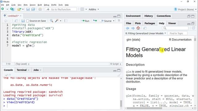 Quick Logistic regression in R смотреть онлайн