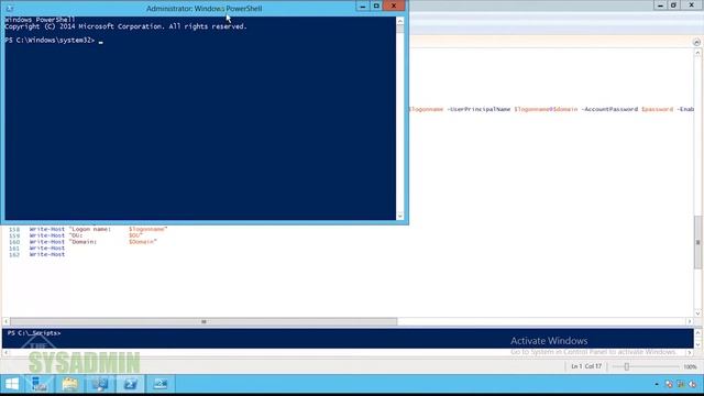 Create User Accounts With Powershell | Active Directory Automated User Creation смотреть онлайн