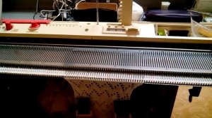 Как я вяжу Ажур- Ажурной кареткой на Toyote ks 858.