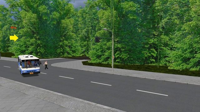 Daewoo BS090 не легкая работа по 4-му маршруту, карта Луговое