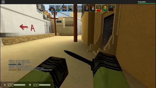 Новый CS:GO (Counter Blox Roblox Offensive) смотреть онлайн
