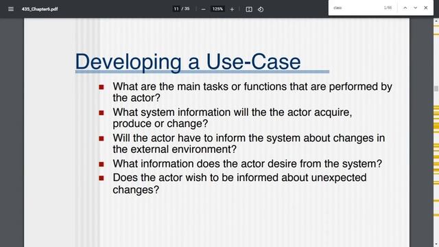 DEVELOPING USE CASE смотреть онлайн