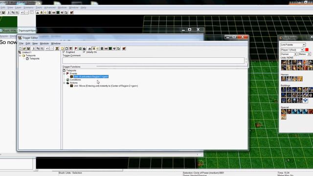 WC3 world editor - how to teleport with circles of power смотреть онлайн