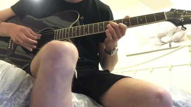 Andy, You’re A Star by The Killers Acoustic Guitar Cover on Ibanez TCY10E смотреть онлайн