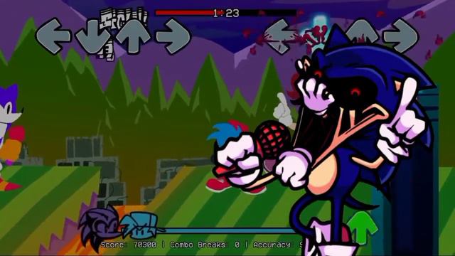 FNF Round A Bout But Different Characters Sing It [Needlemouse VHS] {#betadciu}