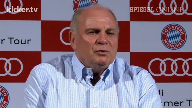 Klartext von Hoeneß und Angriff auf Journalisten смотреть онлайн