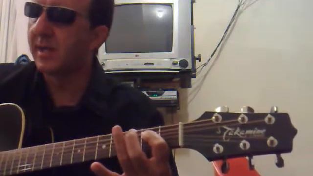 Personal Jesus amateur acoustic cover Takamine EG 321C 1st chords смотреть онлайн