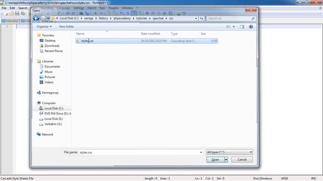 PHP AJAX-Chat-Application 163 Part 3 смотреть онлайн