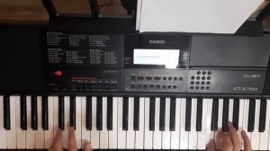 Песенка мамонтёнка на синтезаторе