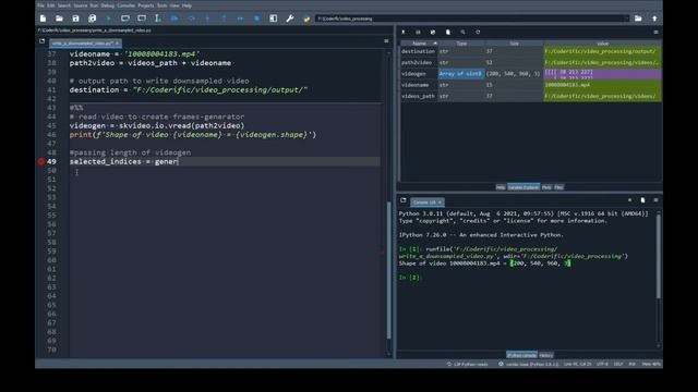 How to write a downsampled video in Python - Part03 смотреть онлайн