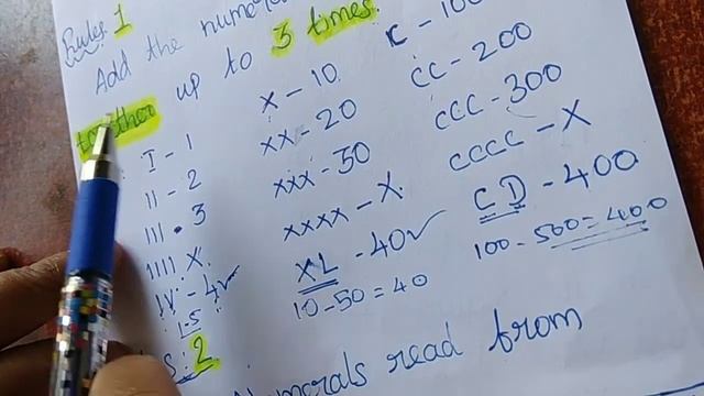 Basic Rules of Roman Numerals in tamil смотреть онлайн