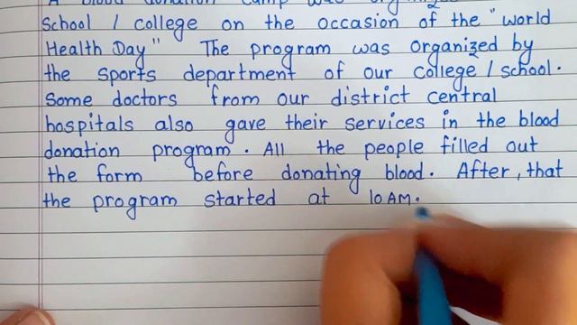report on blood donation camp||Blood donation camp Report writing||Blood donation Report смотреть онлайн