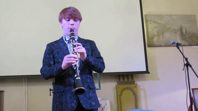 Андрей Юргенсон,  кларнет - в музее Н.В. Гоголя.