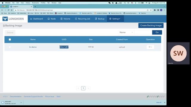 Longhorn v1.3: Backing Image Download смотреть онлайн