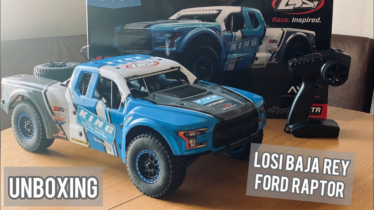 Unboxing NEW Losi Baja Rey V2 Ford Raptor - ЛУЧШИЙ ТРОФИ ТРАК! | LOSI смотреть онлайн
