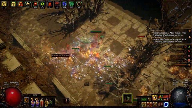 Path of Exile Map Tier 9 - Oni goroshi cyclone built смотреть онлайн
