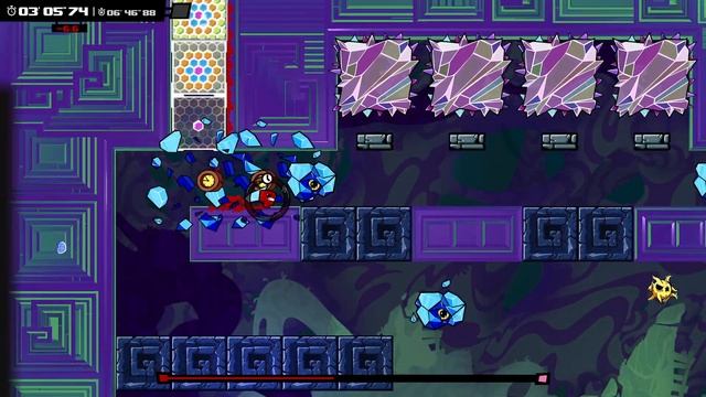 Super Meat Boy Forever 5-2 Dark world ALL CHUNKS смотреть онлайн