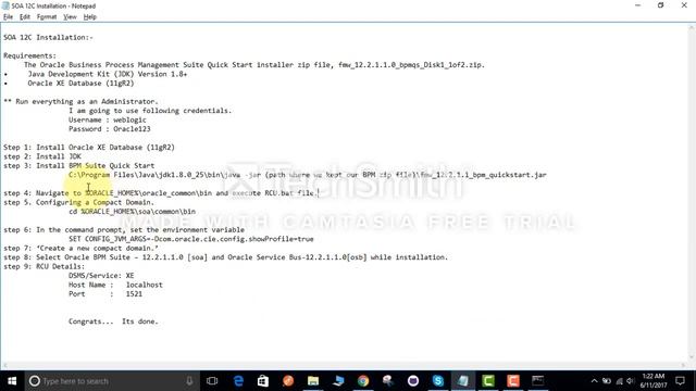 How to install and configure Oracle SOA Suite 12c (12.2.1.1.0) смотреть онлайн