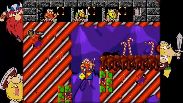 Полное прохождение The Lost Vikings (SEGA) втроем! Coop Jackson & Lev Zion & Total Recall смотреть онлайн