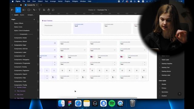 Learn product design - Figma components tutorial смотреть онлайн
