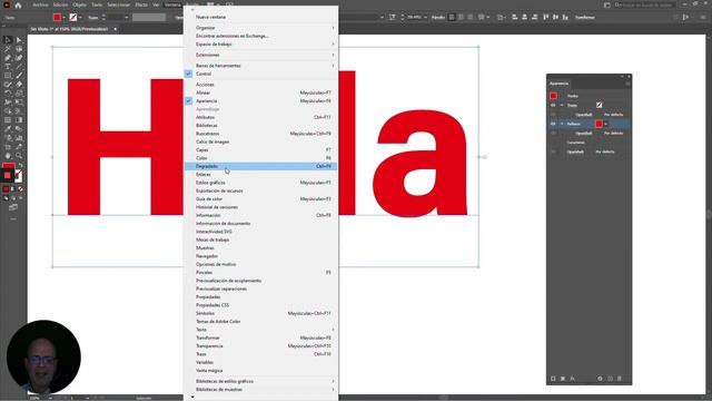 ? Crea textos con degradados en Illustrator usando el Panel Apariencia смотреть онлайн