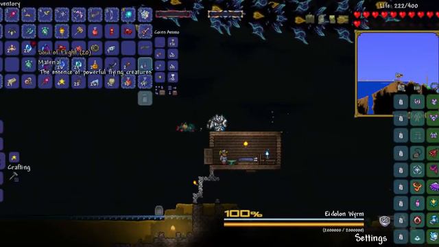 Terraria Calamity Mod .. Eidolon Wyrm Abismo смотреть онлайн