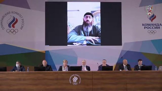 Духовный Наставник мусульман-спортсменов принял в участие в онлайн встрече выборной конференции ФСБ смотреть онлайн