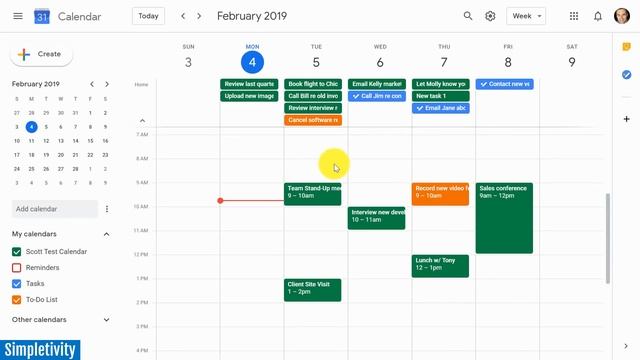 How to Use Google Calendar as a To-Do List (Tips & Tricks) смотреть онлайн