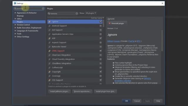 IntelliJ IDEA - Git Bash Terminal on Windows 10 смотреть онлайн