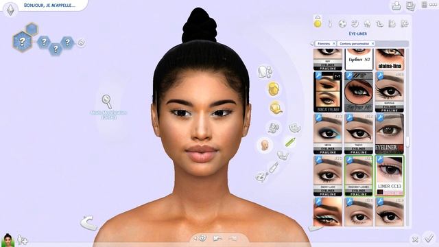 ? THE SIMS 4 CAS | [800+] MY MAKEUP CC FOLDER