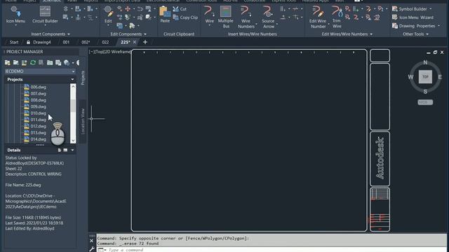 AutoCAD Electrical Ladder смотреть онлайн