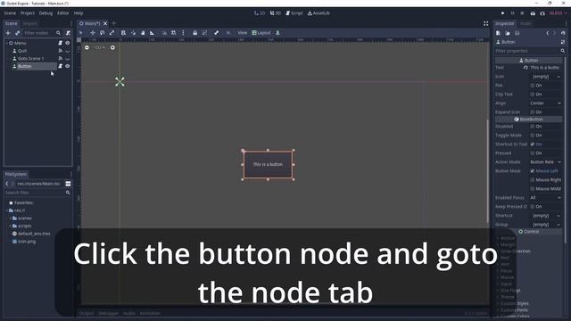 Godot how to make a button смотреть онлайн