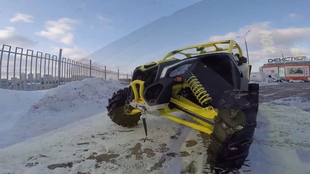 Мотовездеход BRP MAVERICK  X3  X-mR  НОВИНКА  Can-Am 2108 обзор модели