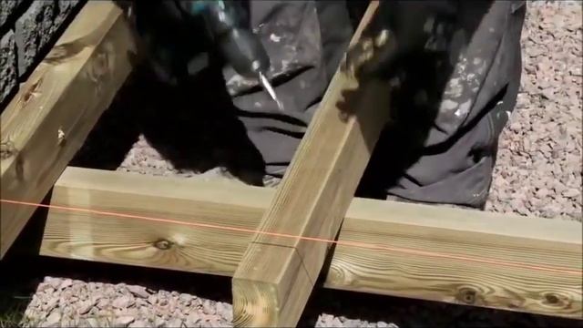 Террадек Пример монтажа и укладки террасной доски Строительство террасы своими смотреть онлайн