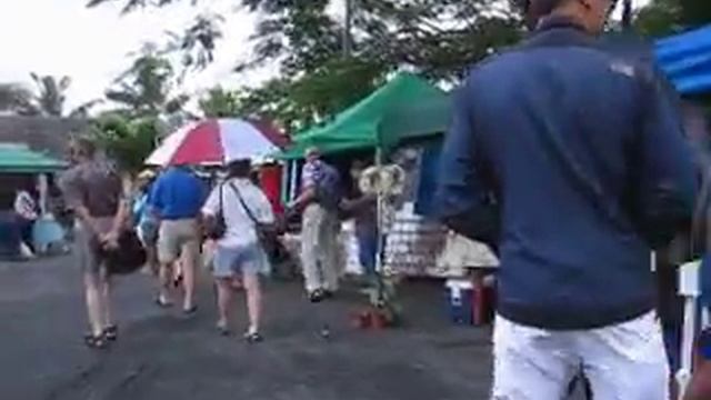 Open-air market, Avarua, Cook Islands смотреть онлайн