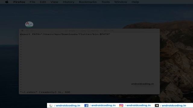 Flutter : zsh command not found | 100% Resolved | Permanent path fix !!!| Subtitles | flutter codin смотреть онлайн