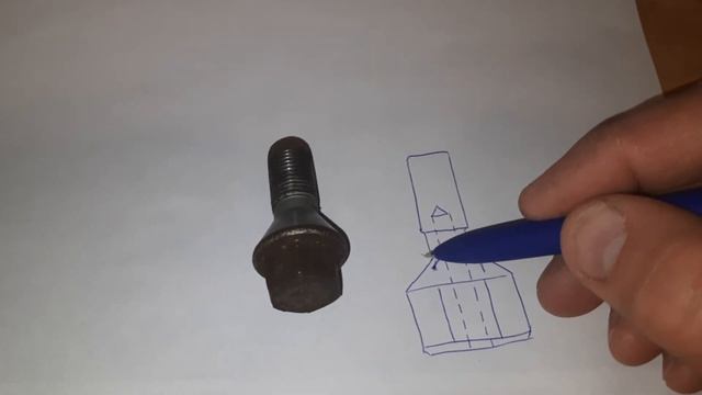 Как открутить сорванный колесный болт смотреть онлайн