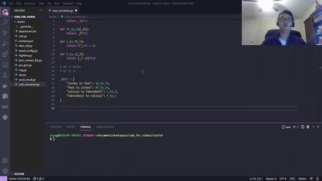 Super Simple Python: Unit Convertor смотреть онлайн