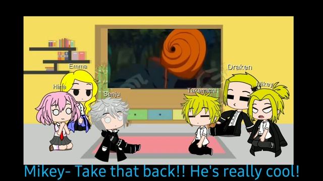 Tokyo Revengers react to Y/N as Tobi/Obito. смотреть онлайн