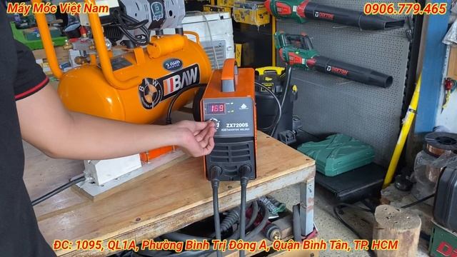 Giảm Đến 400k Cho Combo Máy Hàn Que JacPro ZX7 200S & Máy Nén Khí BAW 30L | Máy Móc Việt Nam смотреть онлайн