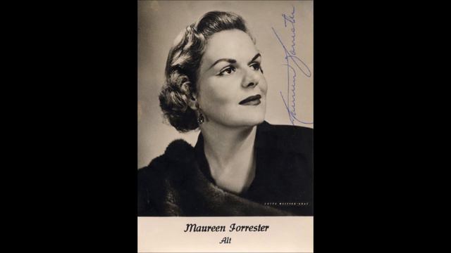 Maureen Forrester "O Thou that tellest good Tidings" Messiah смотреть онлайн