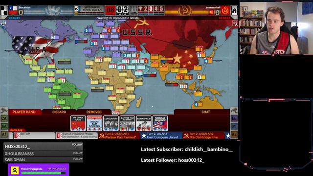 Twilight Struggle - RTSL 2021-B Division 1 v Shackleton смотреть онлайн
