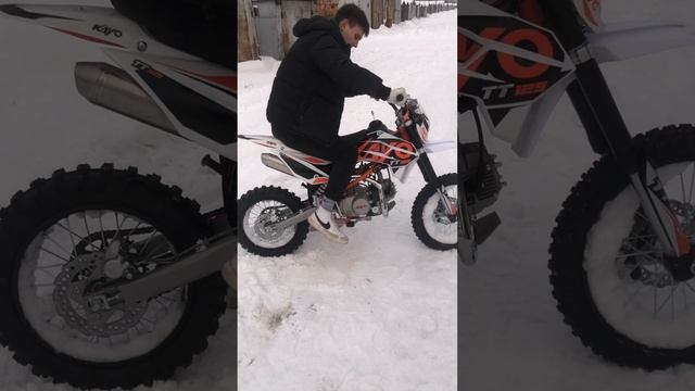 Покатушки на питбайке Kayo Basic Tt125