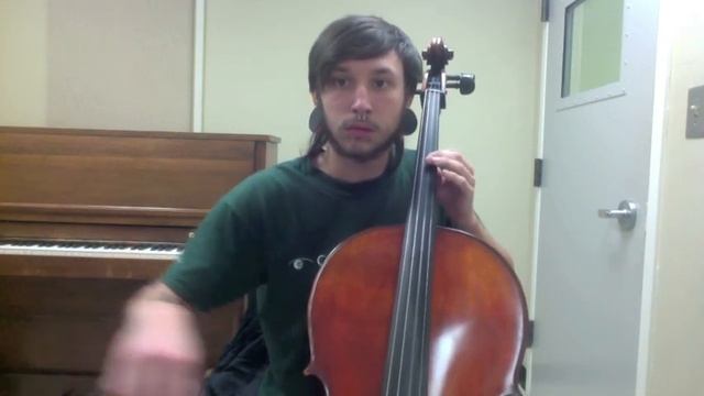 AMPoksu Plays Violincello's Lament (Fullmetal Alchemist Brotherhood) смотреть онлайн