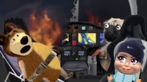 Маша и Медведь Против Зомби. Перезалив