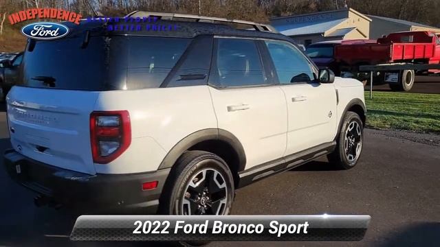 Used 2022 Ford Bronco Sport Outer Banks, Bloomsburg, PA 3513C смотреть онлайн