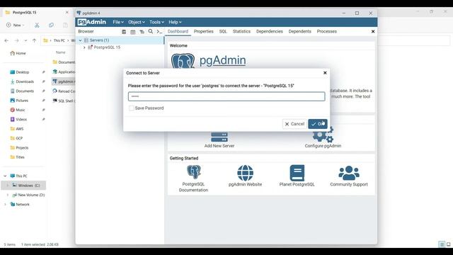 how to install postgresql and pgadmin4 on windows 11 step by step guide for Beginners смотреть онлайн
