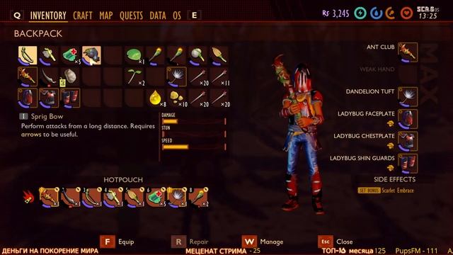 GROUNDED. Мамкин лучник, нападаем на пауков. смотреть онлайн