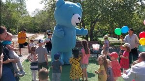 Мишка на день рождение